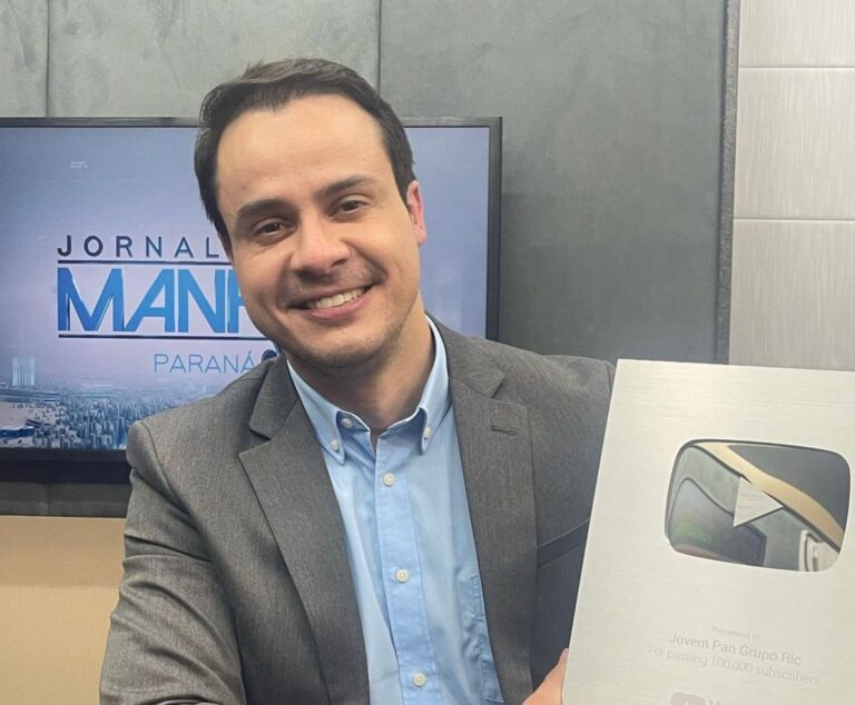 JOVEM PAN NEWS: Lider em audiência, emissoras da rede no Paraná recebem homenagem do YouTube
