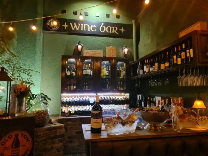 Wine Bar do Sheridans - foto Cauby Ross