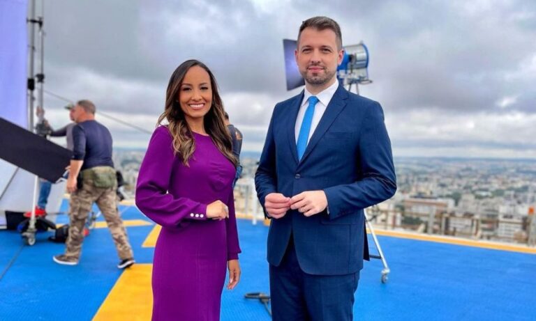 RIC Notícias Dia: conheça Ana Vaz e Eduardo Scola, novos apresentadores do jornal