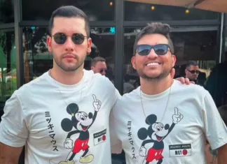 Tarde de domingo esquentou em Maringá com aniversário dos empresários Ulisses e Batilana no Gin Bar