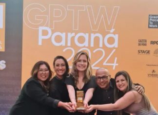 Empresa de Maringá conquista prêmio Destaque Saúde Mental no GPTW 2024