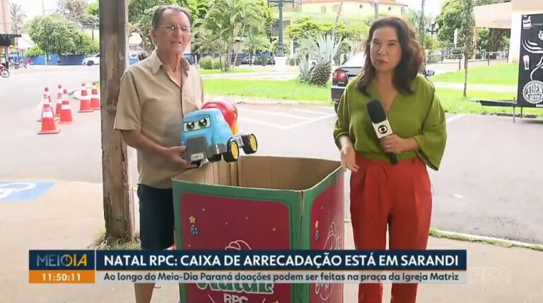Campanha Natal RPC arrecada brinquedos em Sarandi