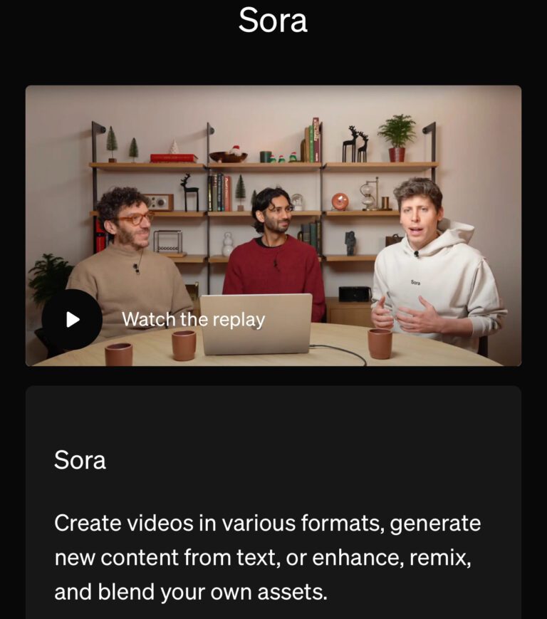 Sora, a nova IA da OpenAI para criar vídeos realistas
