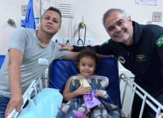 Transfusão de sangue imediata no local do acidente feita por médico de Maringá salvou vida de criança de 5 anos