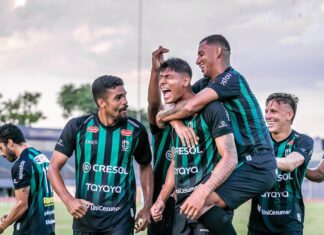 Zé Vitor celebra gol na estreia e promete Maringá competitivo em 2025