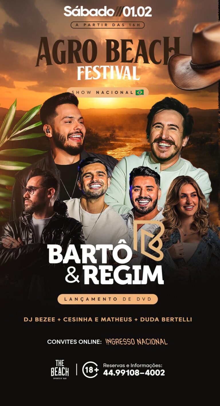 1º AGRO BEACH FESTIVAL 🤠☀️🎼🎙️