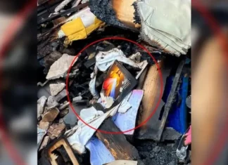 Incêndio destrói residência no Paraná, mas imagem de Jesus e Bíblia permanecem intactas