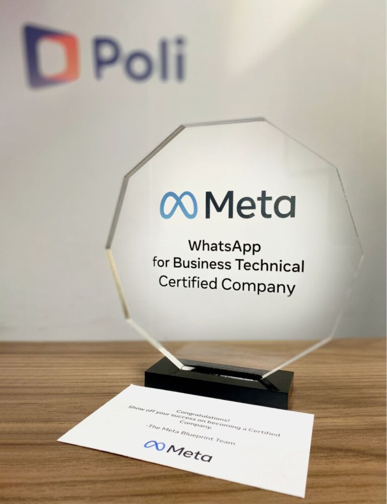 Poli Digital recebe certificação técnica da Meta para operar soluções oficiais do WhatsApp Business